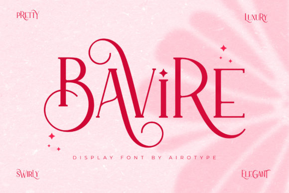 Bavire: An Elegant Serif Font for Stylish Designs