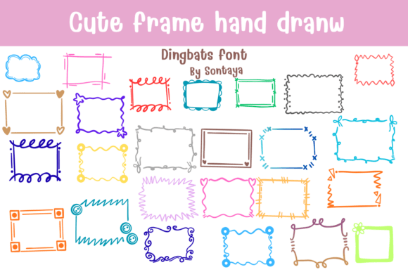 Cute Frame Hand Drawn: Whimsical Borders for Creative Projects