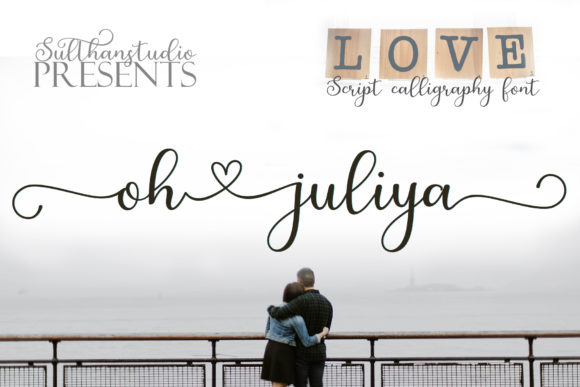 Discover Oh Juliya: A Romantic Calligraphy Font with Heart
