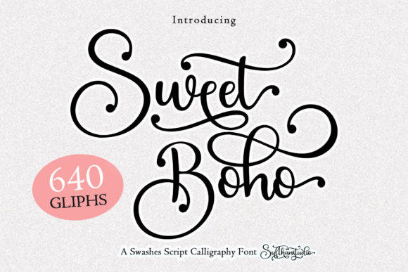 Discover the Sweet Boho Script Font