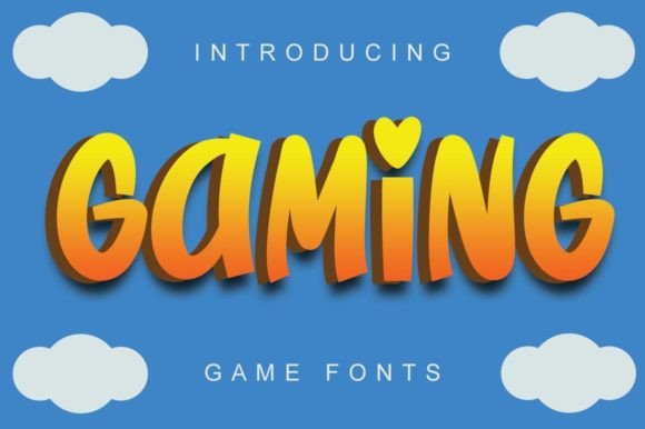 Gaming: A Playful Font for Creative Projects