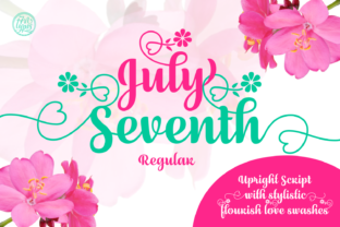 July Seventh: A Premium Script Font with Endless Versatility