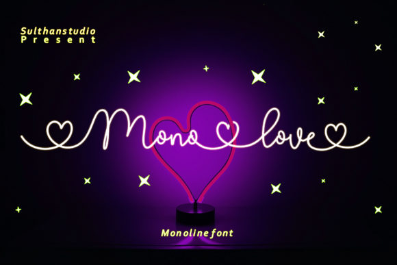 Mono Love: A Sweet Handwritten Font for Every Design