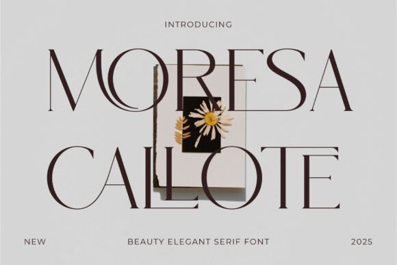 Moresa Callote: A Serif Font for High-End Design