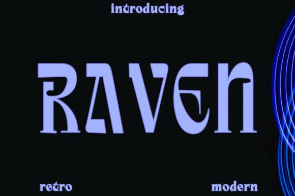 Raven: A Font of Elegance and Mystery
