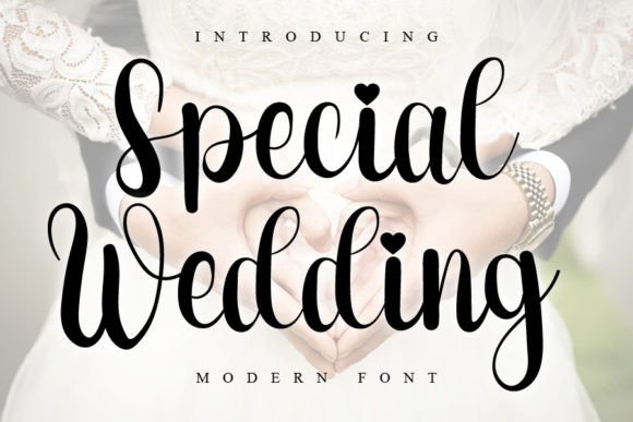 Special Wedding: A Handwritten Font for Elegant Designs