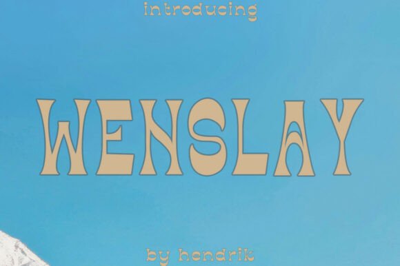 Wenslay: A Modern Serif for Elegant Design